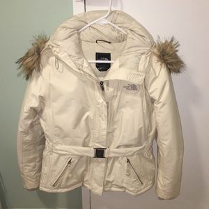 The North Face Off White Winter Jacket!❄️